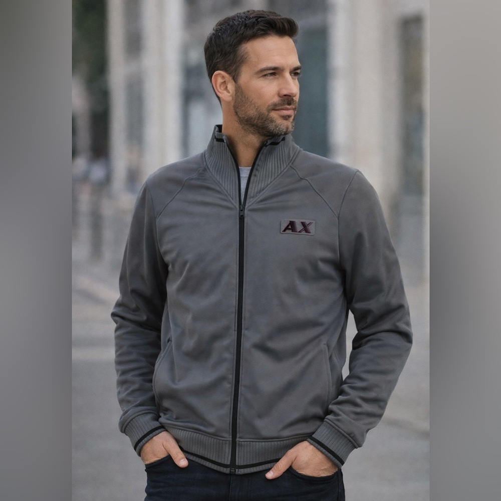 Armani Exchange Gray Jacket